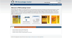 Desktop Screenshot of pmknowledgecenter.com